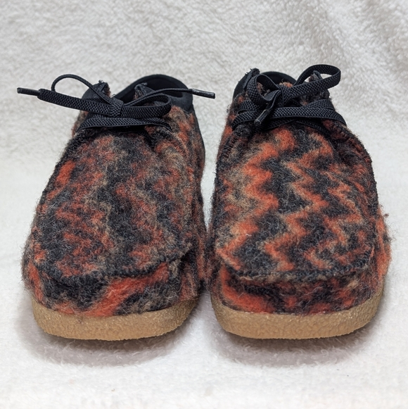 Clarks Shacre II Step Wallabee Moc Men's 12 Slip-On Aztec Cabincore - Picture 4 of 11